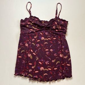 ✨2xHP✨ EUC free people floral cami